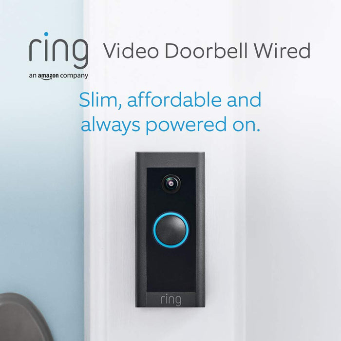 amazon ring video doorbell wired