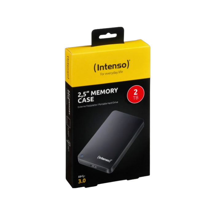 Bezit wiel contant geld Intenso 2.5” 2TB External HDD Memory Case — Technology Cafe