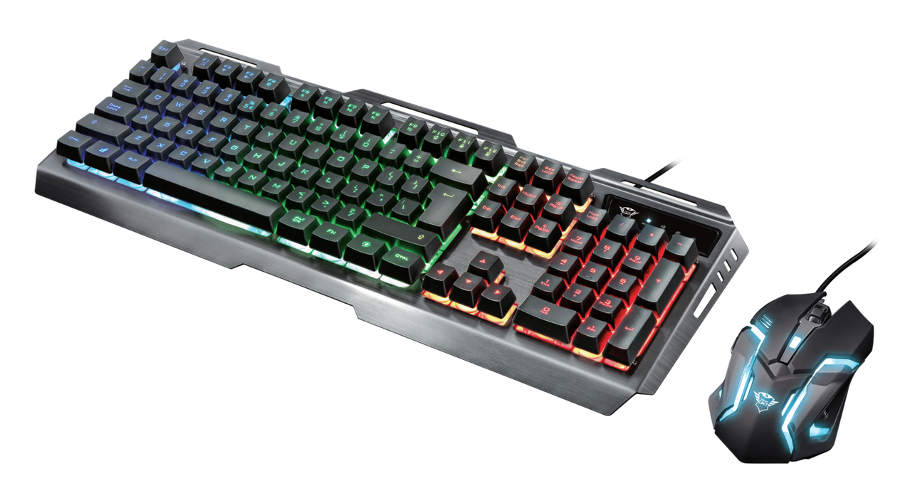 mini Theoretisch Boodschapper TRUST GXT 845 TURAL Gaming Keyboard and Mouse Combo — Technology Cafe