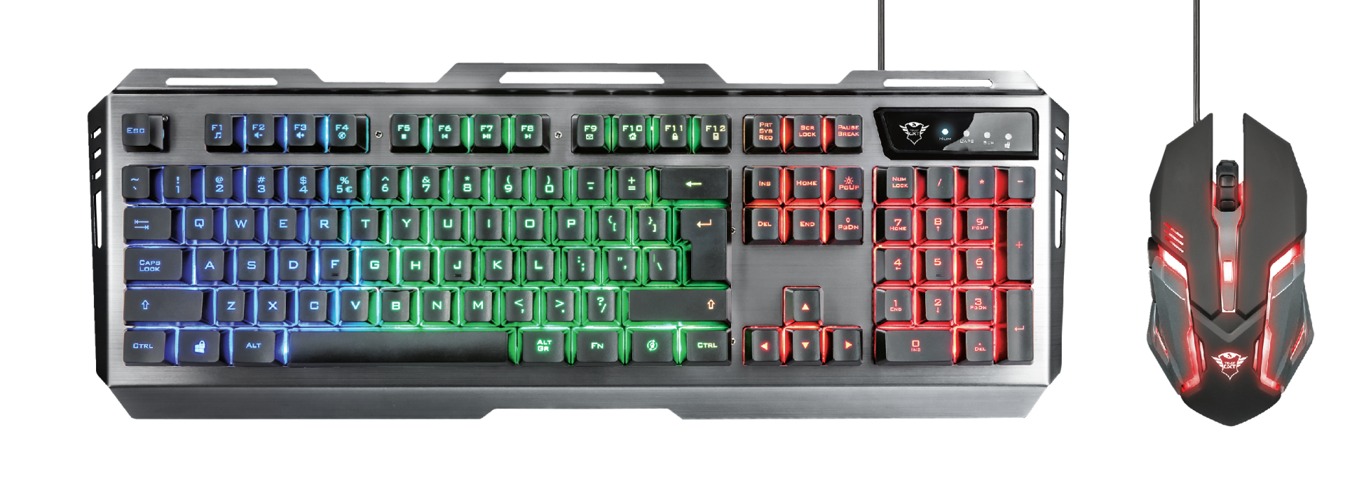 mini Theoretisch Boodschapper TRUST GXT 845 TURAL Gaming Keyboard and Mouse Combo — Technology Cafe