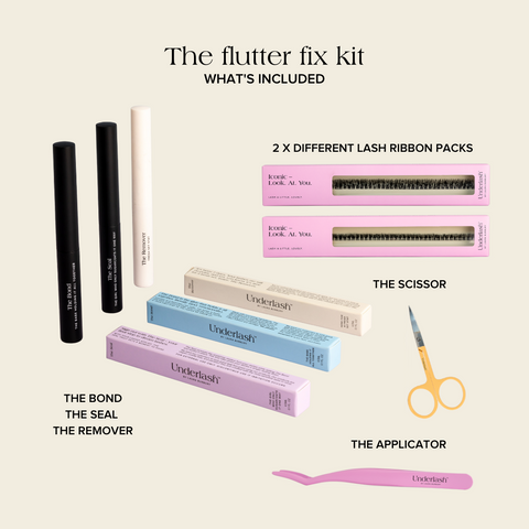 What is included in the DIY eyelash extension Underlash kit