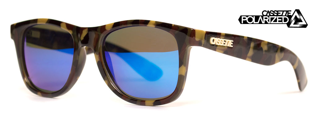 Cassette OGLX Sunglasses Cassette Makers of Wooden Sunglasses Mirrored