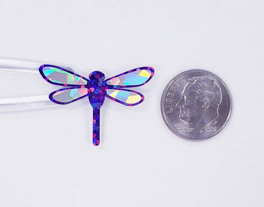Blue Dragonfly Stickers – Fairy Dust Decals