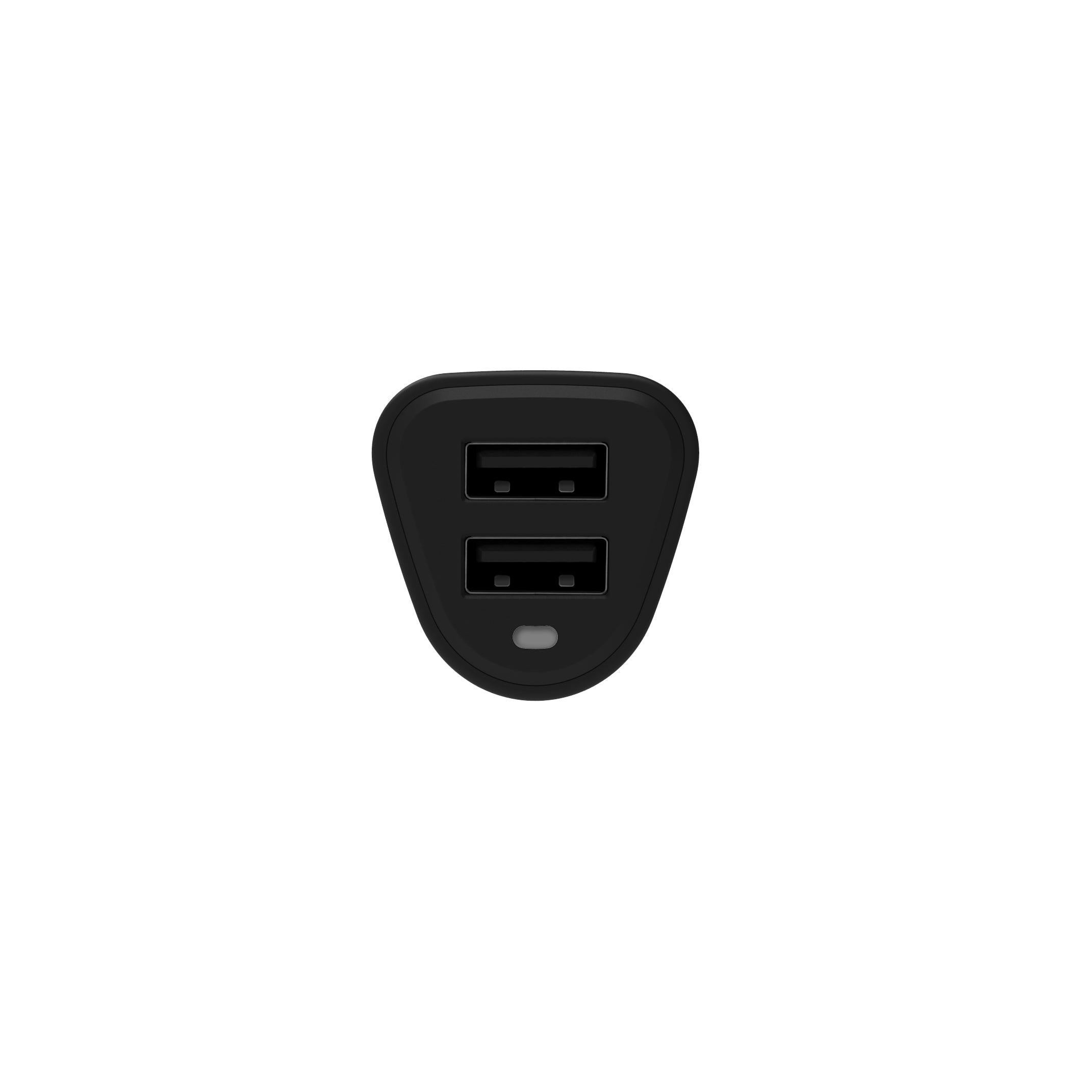Griffin PowerJolt Dual Universal USB-A 12W Car Charger - Black