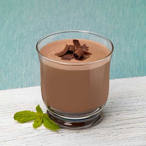 Chocolate Beverage with Fiber