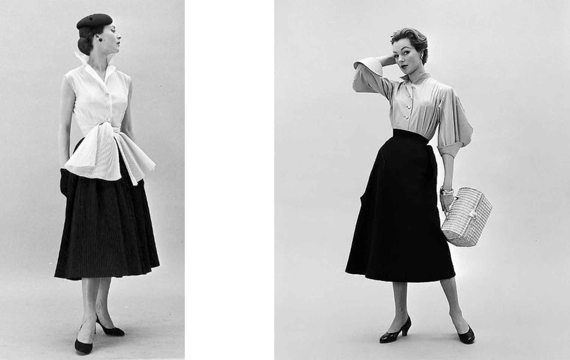 1950s Fashion History 50s Glamour, Dior New Look