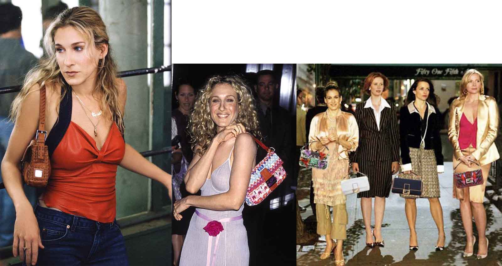 Channel your inner Carrie Bradshaw with these cute baguette bags