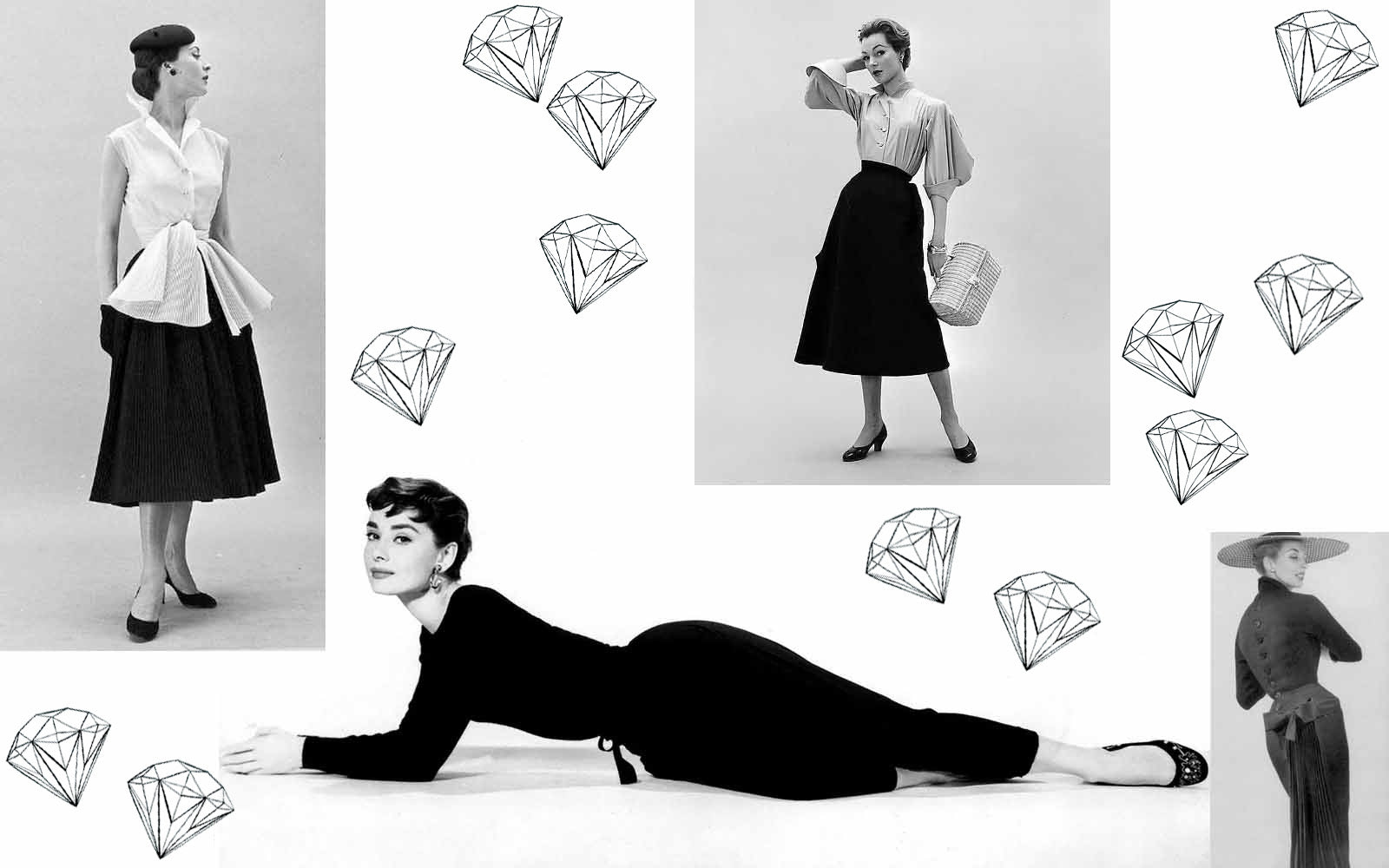 Women with Chanel Bags, 1950s  Fifties fashion, 1950s fashion, Chanel  fashion