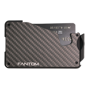 Fantom S 10 Regular Carbon Fibre Wallet - Front View