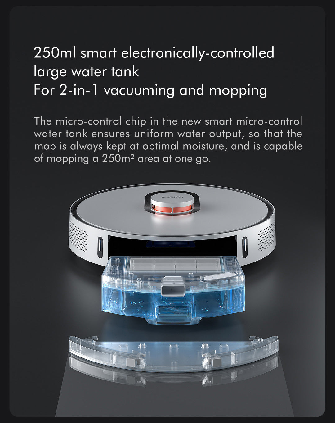 Aspirateur Robot - Roidmi EVE Plus - Navigation LDS - WIFI/Alexa