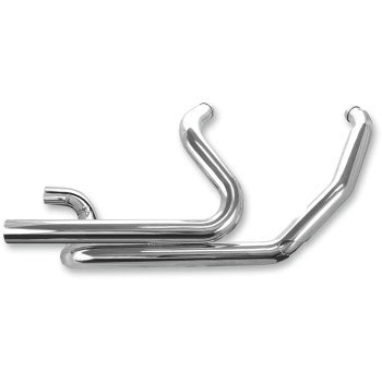 S&S CYCLE 1800-2630 550-1087 2-into-1 Lava Chrome Sidewinder