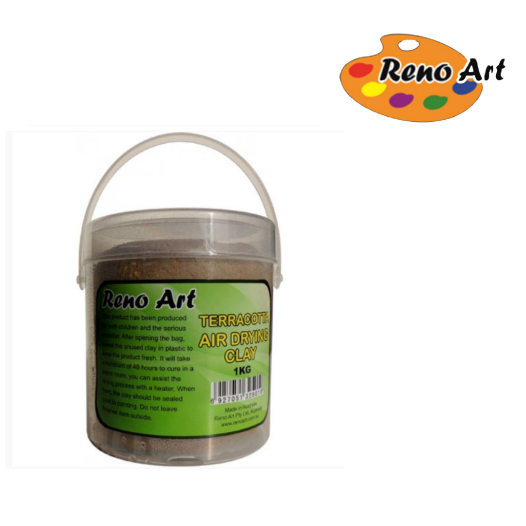 Air Drying Clay in Tub Terracotta 1KG