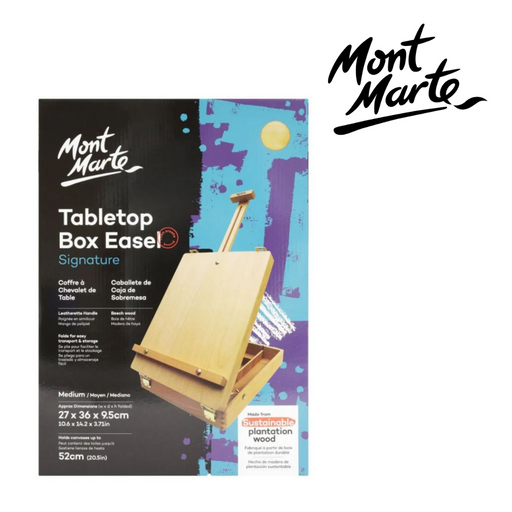 2x Mont Marte Mini Table Display Easel Small School/Function