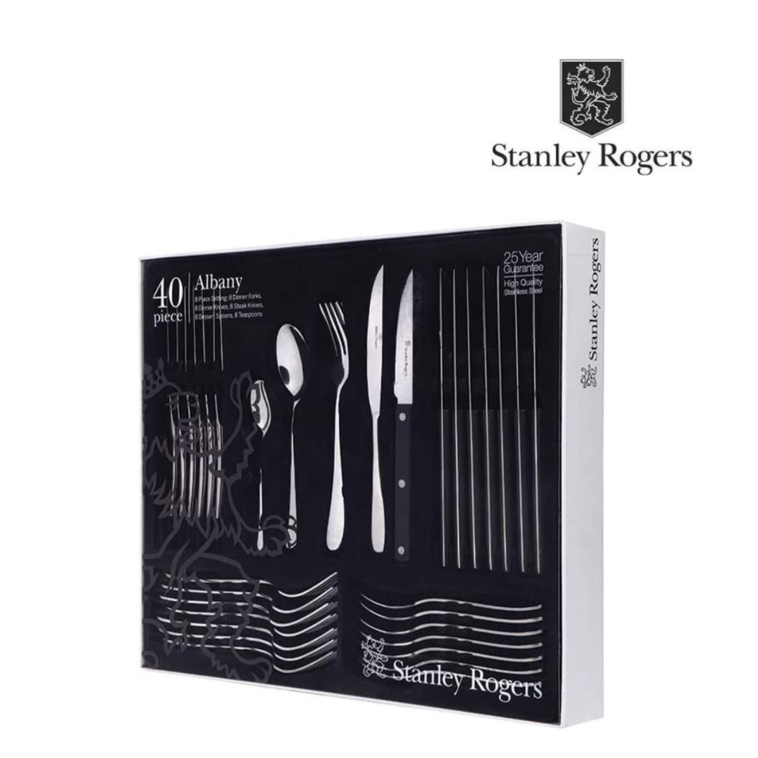 Albany 40Pc Cutlery Set Stanley Rogers