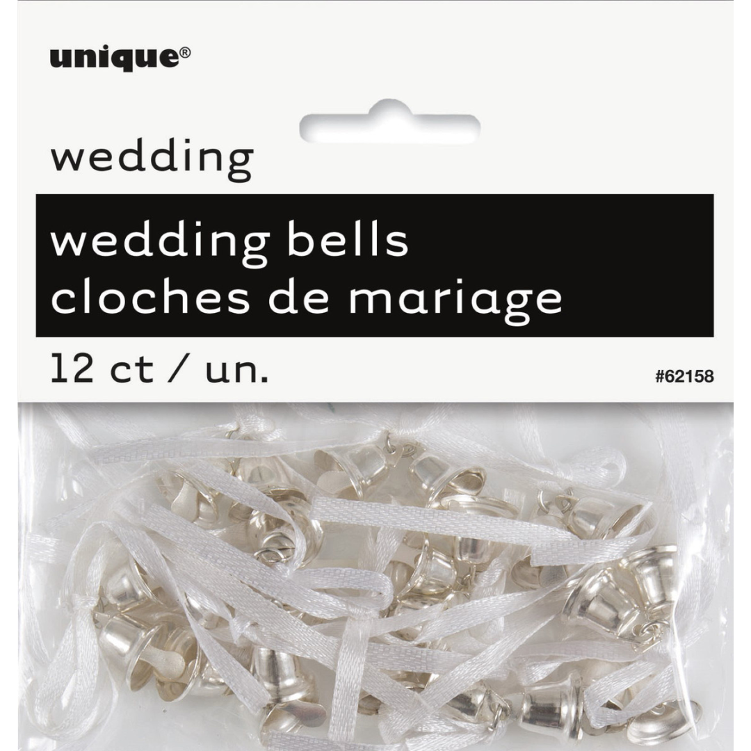 12 Silver Wedding Bells