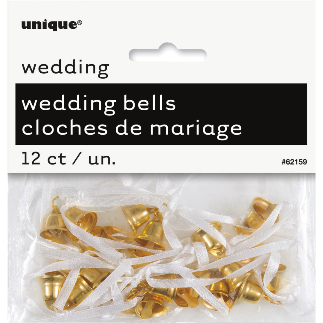 12 Gold Wedding Bells