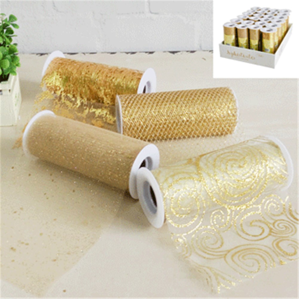 Assorted Gold Ribbon