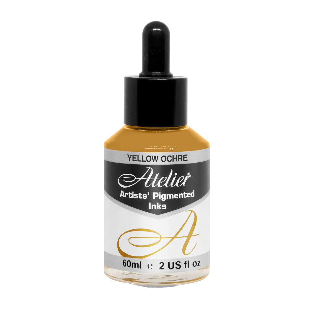 AT Acrylic Ink Yellow Ochre 60ml