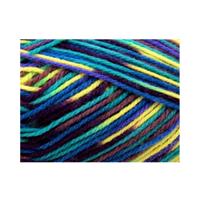 Acrylic Yarn Multi 17 100g 8ply 189m Aqua Marine