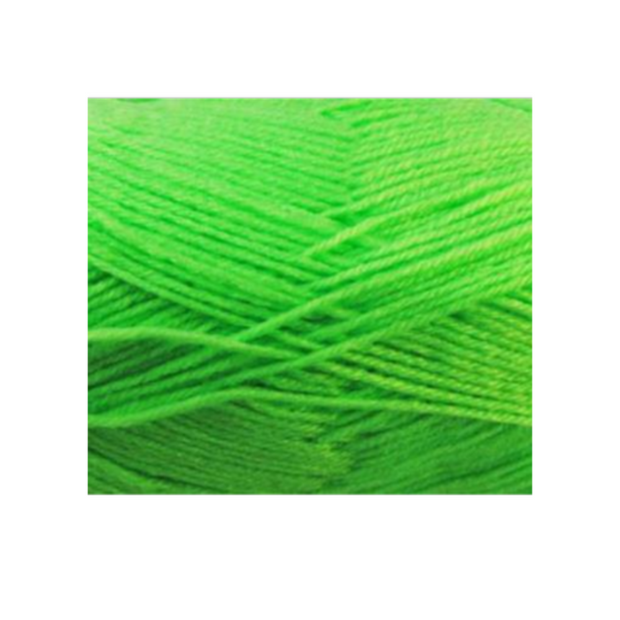 Acrylic Yarn 100g 189m Solid 18 Brite Green