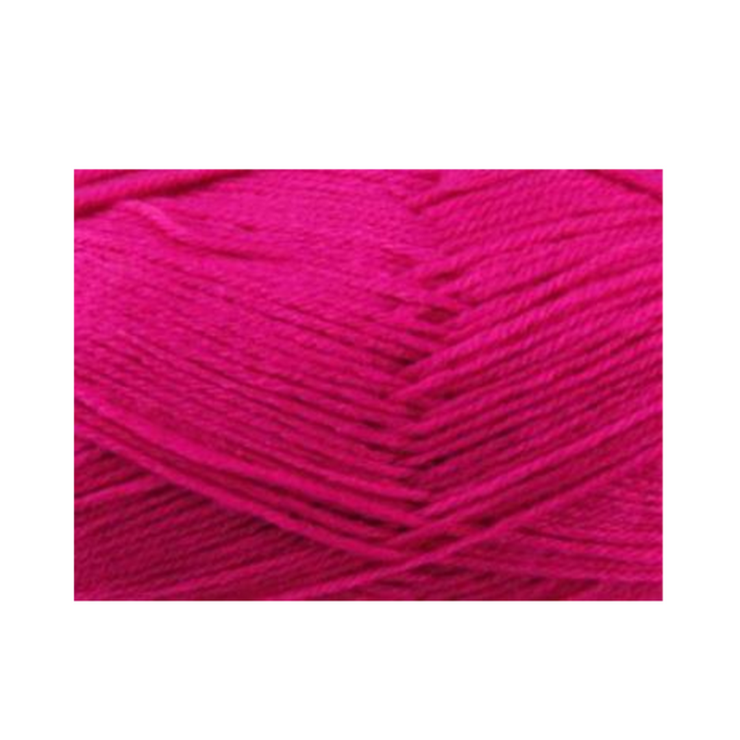 Acrylic Yarn 100g 189m Solid 36 Rose Pink