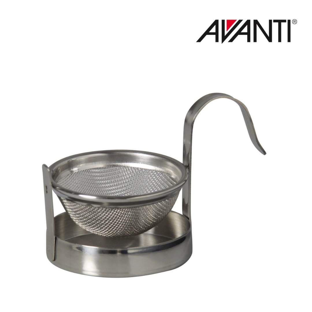 Avanti Dripless Swivel Tea Strainer with Stand