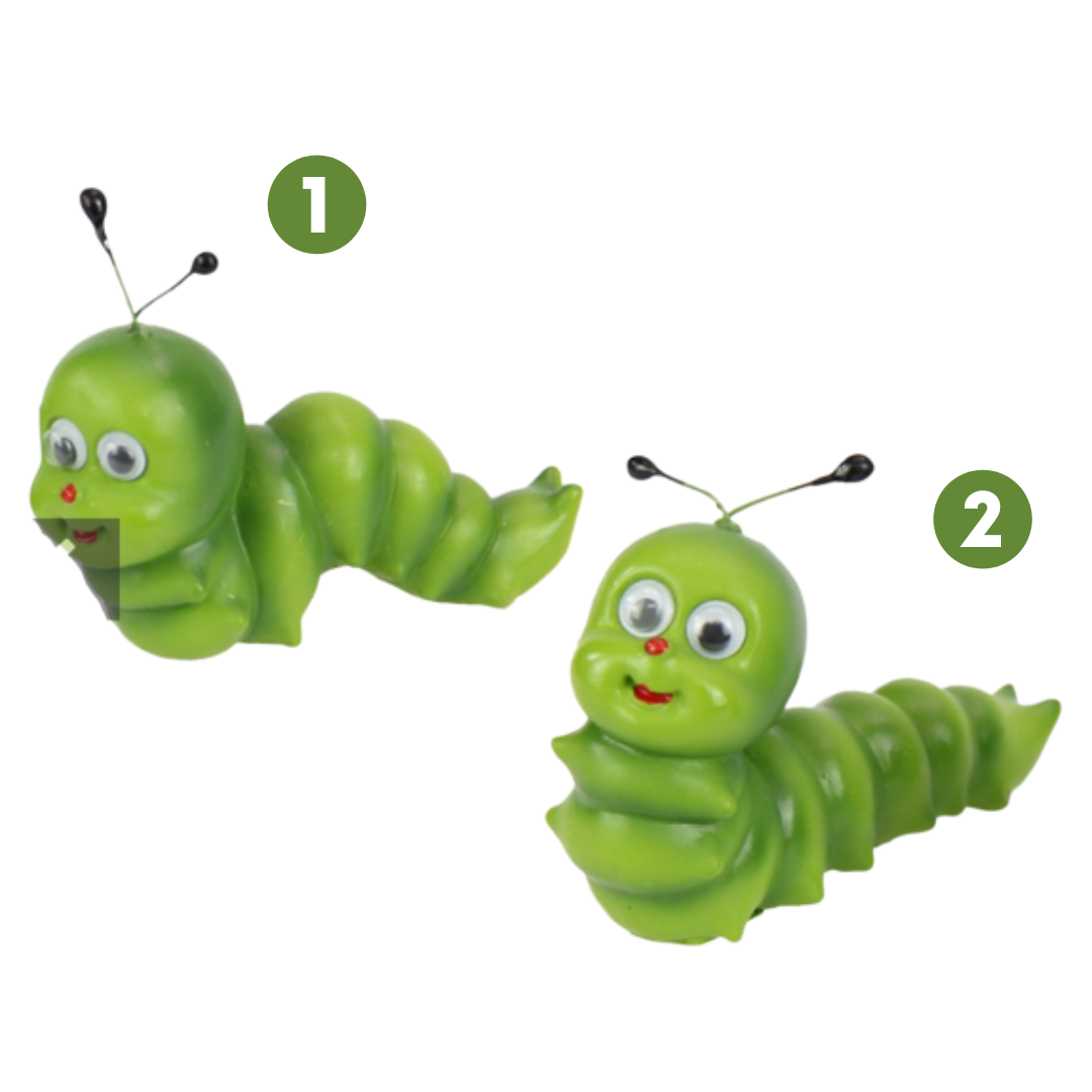 7Cm Cute Caterpillar W/Googley Ey