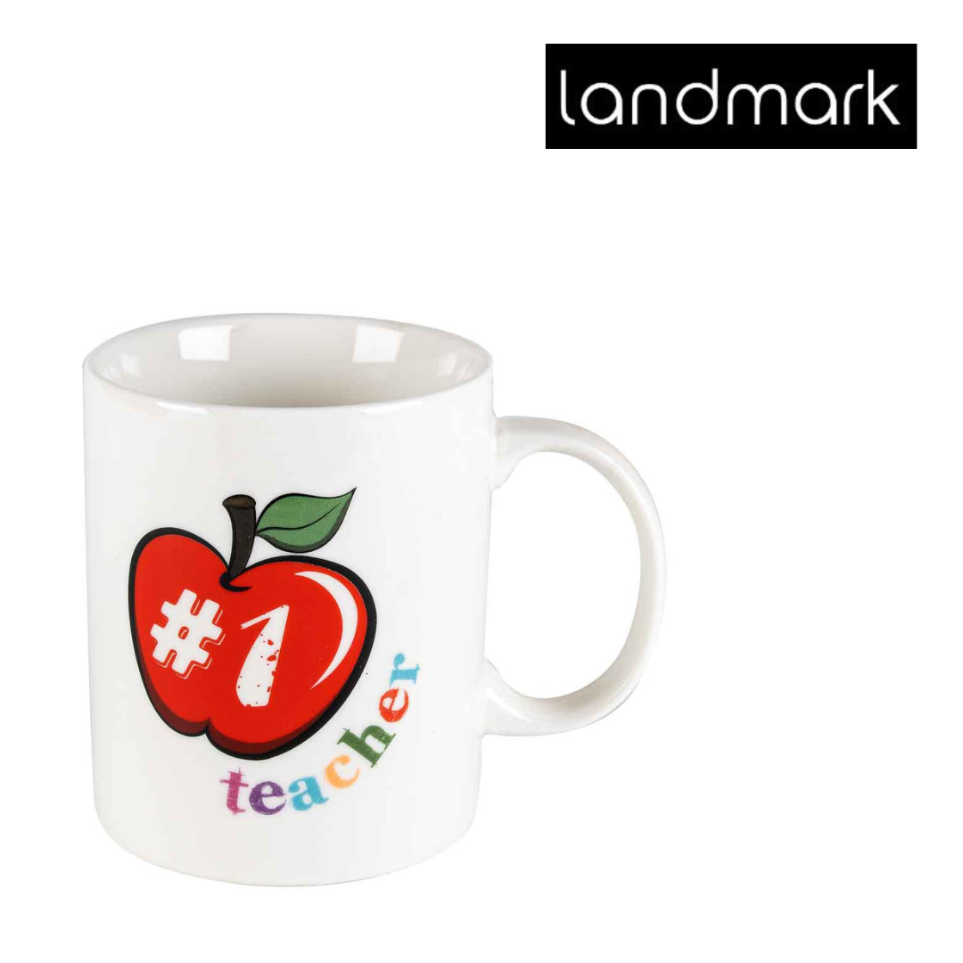 #1 TEACHER MUG 12OZ