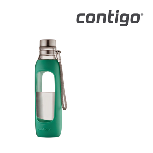 Best Buy: Contigo Purity 20-Oz. Glass Water Bottle Scuba 73140