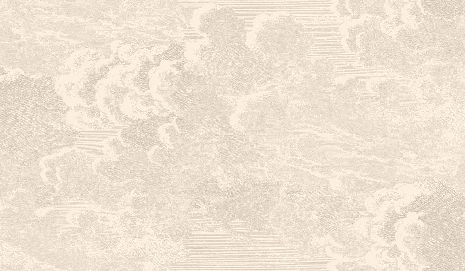 Clouds Wallpaper Soot and Snow  Fornasetti
