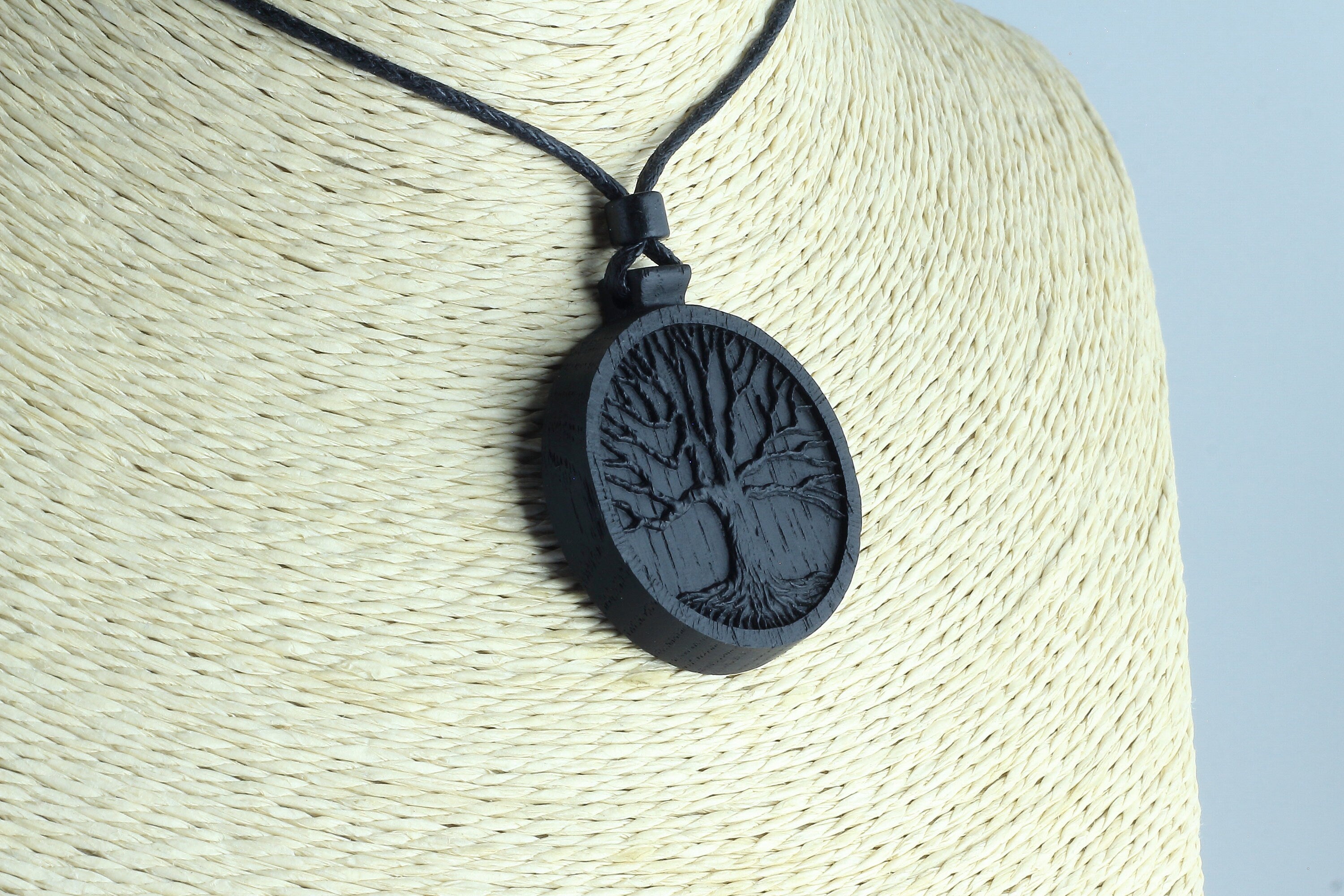 Buy Sterling Silver Oak Tree Necklace Etched Pendant Small Strength  Endurance Charm Earth Nature Necklace Family Jewelry Be Strong Symbol 5/8  Online in India - Etsy