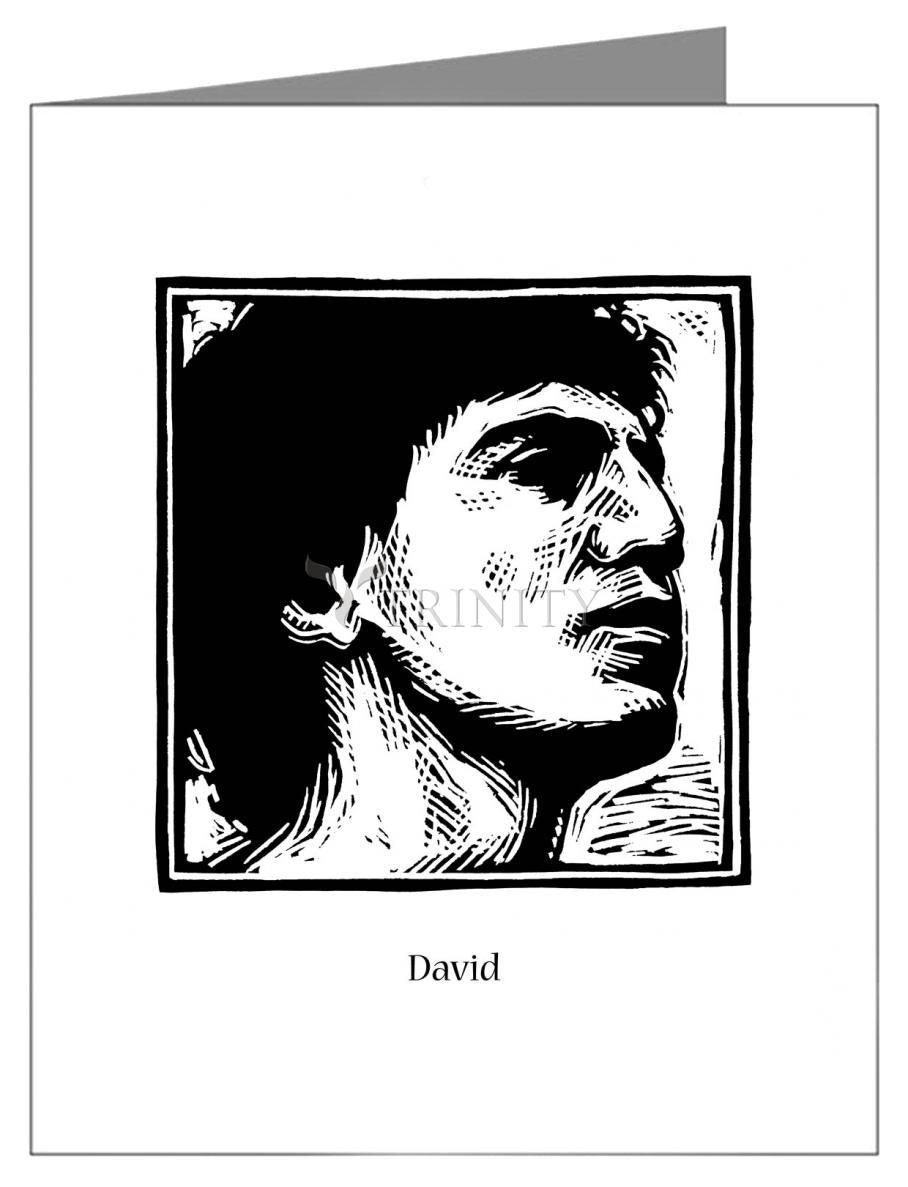 Custom Text Note Card - David by J. Lonneman