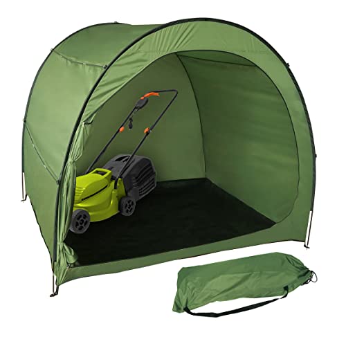 H&ZT Bike Storage Tent Shed, 6.5'x 2.8' /6.5' x 4' Outdoor Cover for Bike, Lawn Mower & Garden Tools, Waterproof Bike Storage Tent Shed Bike Shelter, W/Fixing Peg