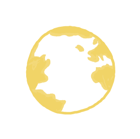 コーヒー 産地 地球 coffee globe icon