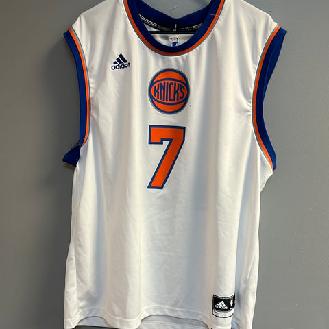 NBA NEW YORK KNICKS STEVE FRANCIS Jersey By ADIDAS Youth XL #1 Pristine  Shape