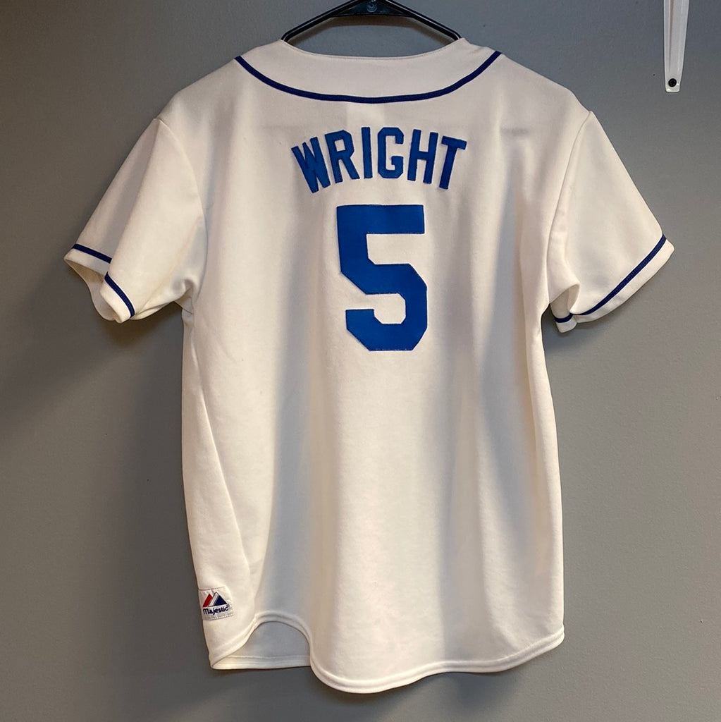 Cheap New York Met Jersey #5 David Wright Jersey Authentic