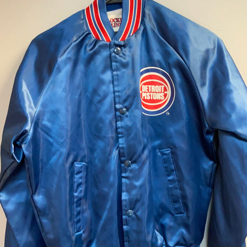 Maker of Jacket Vintage Detroit Pistons Basketball Jacket