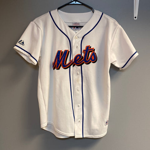 Majestic MLB New York Mets David Wright Baseball Jersey Youth