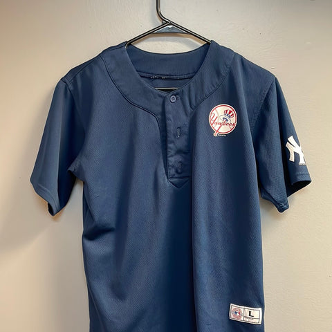 Vintage New York Yankees Derek Jeter Throwback Baseball Jersey 