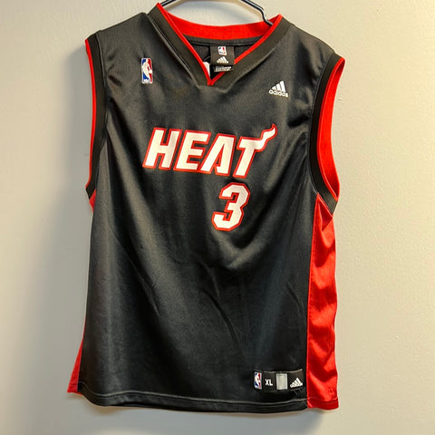 Nike Stitched Dwayne Wade Miami Heat Jersey Size Large For $40