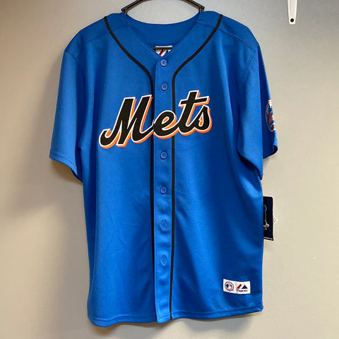 Majestic New York Mets Pedro Martinez Stitched Jersey Size Medium