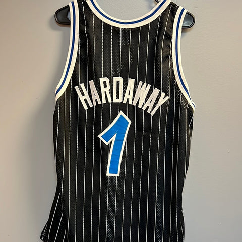 Vtg#1 PENNY HARDAWAY Orlando Magic NBA Pinstripe Champion Jersey 18-20 –  XL3 VINTAGE CLOTHING