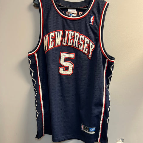 New Jersey Nets Vince Carter #15 Reebok Authentic Basketball Pro