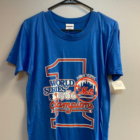 Vintage New York Mets 1986 World Series Champions T-Shirt