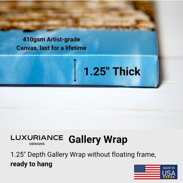 Luxuriance Designs Gallery Wrap Canvas Detail