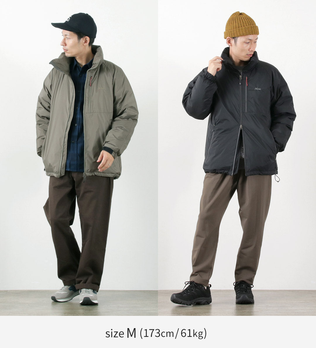 NANGAナンガAURORA STAND COLLAR DOWN JACKET