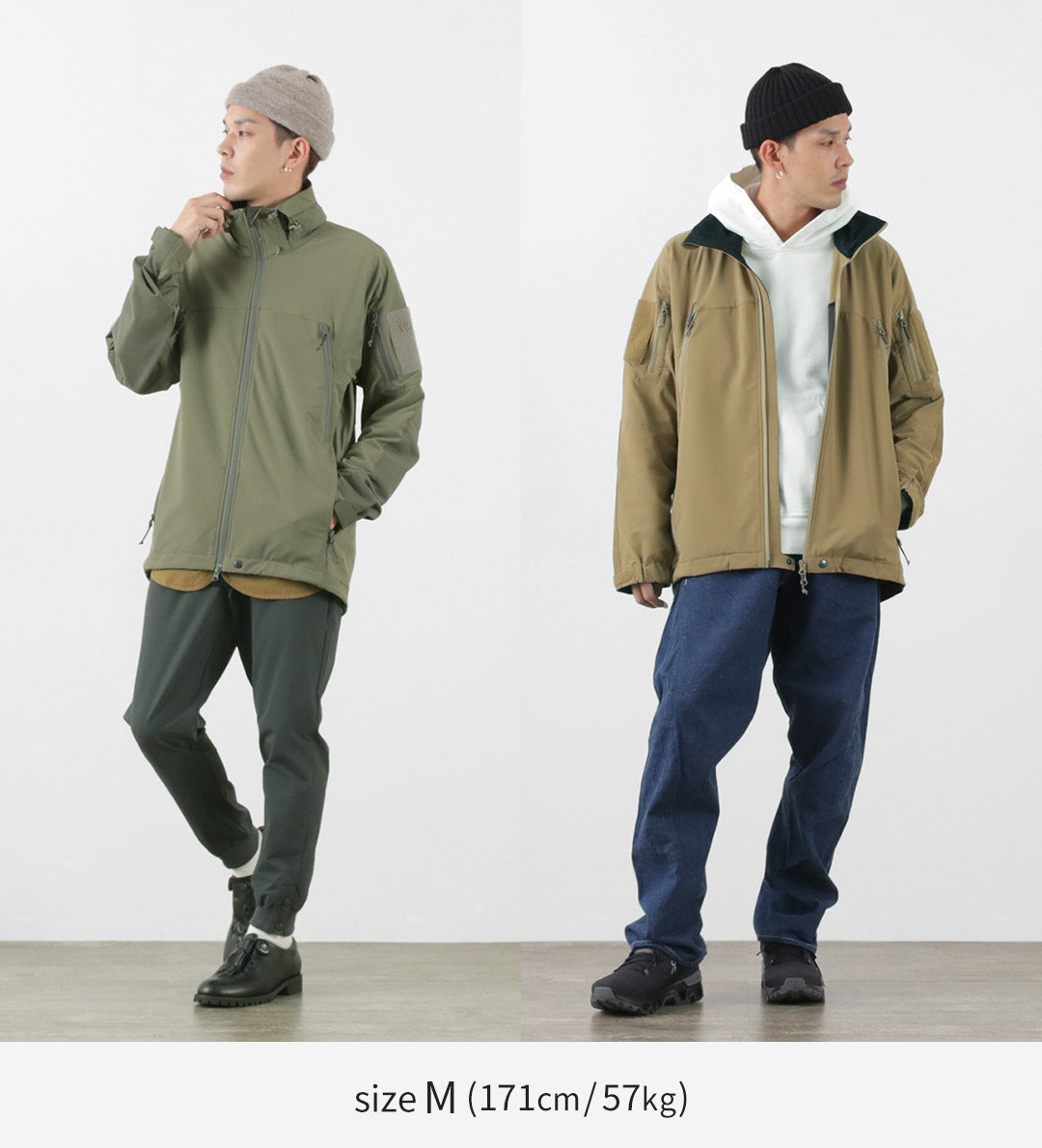 tilak noshag mig jacket sサイズ　khaki無理を言ってしまいすみません