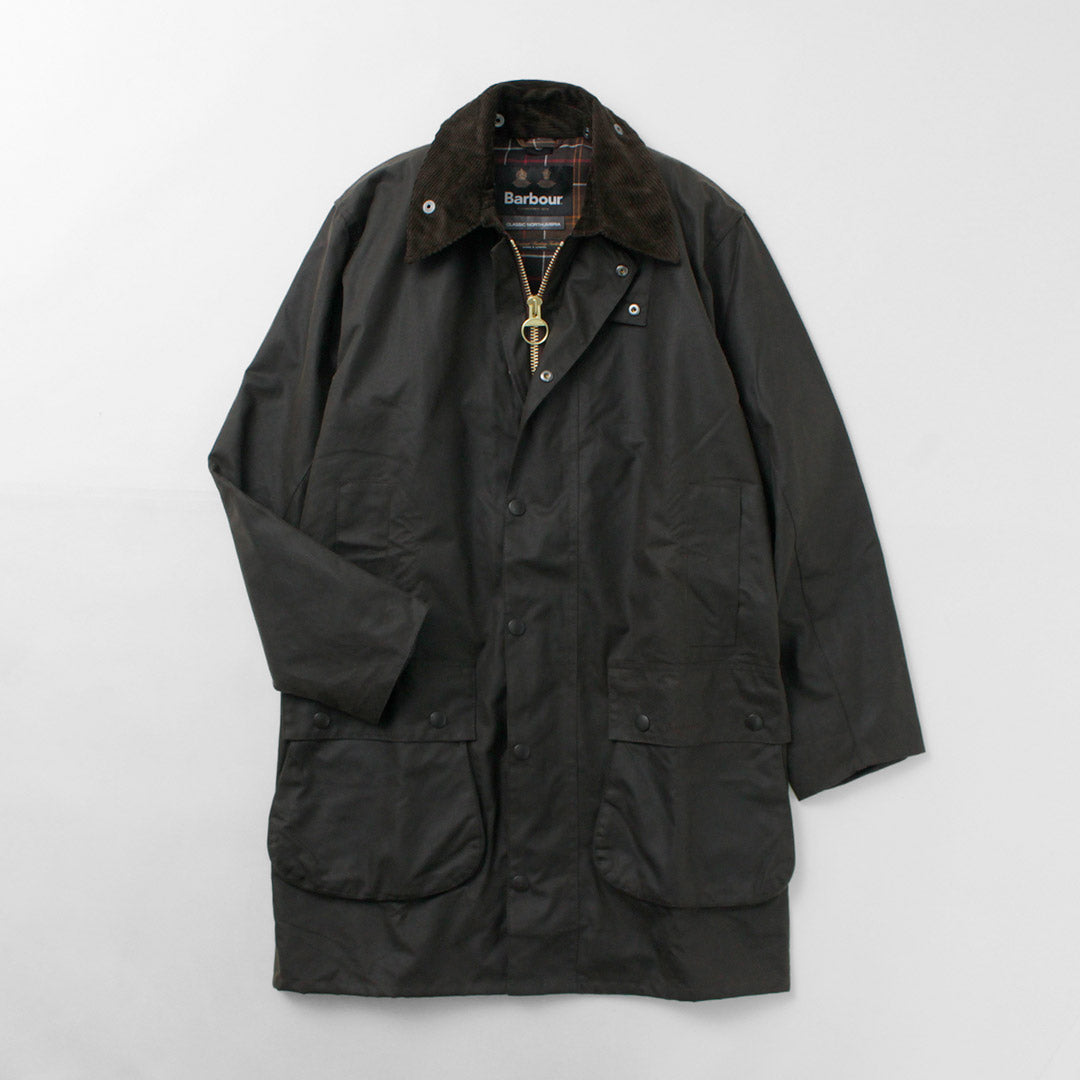 BARBOUR（バブアー） クラシック ノーザンブリア ワックスジャケット ...