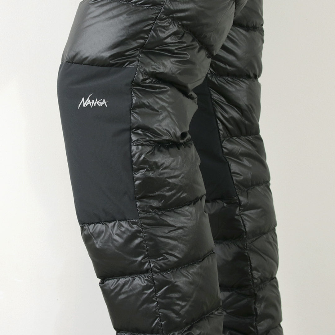 NANGA（ナンガ） マウンテン ロッジ ダウンパンツ / メンズ 冬 登山 キャンプ アウトドア 伸縮 MOUNTAIN LODGE DOWN  PANTS