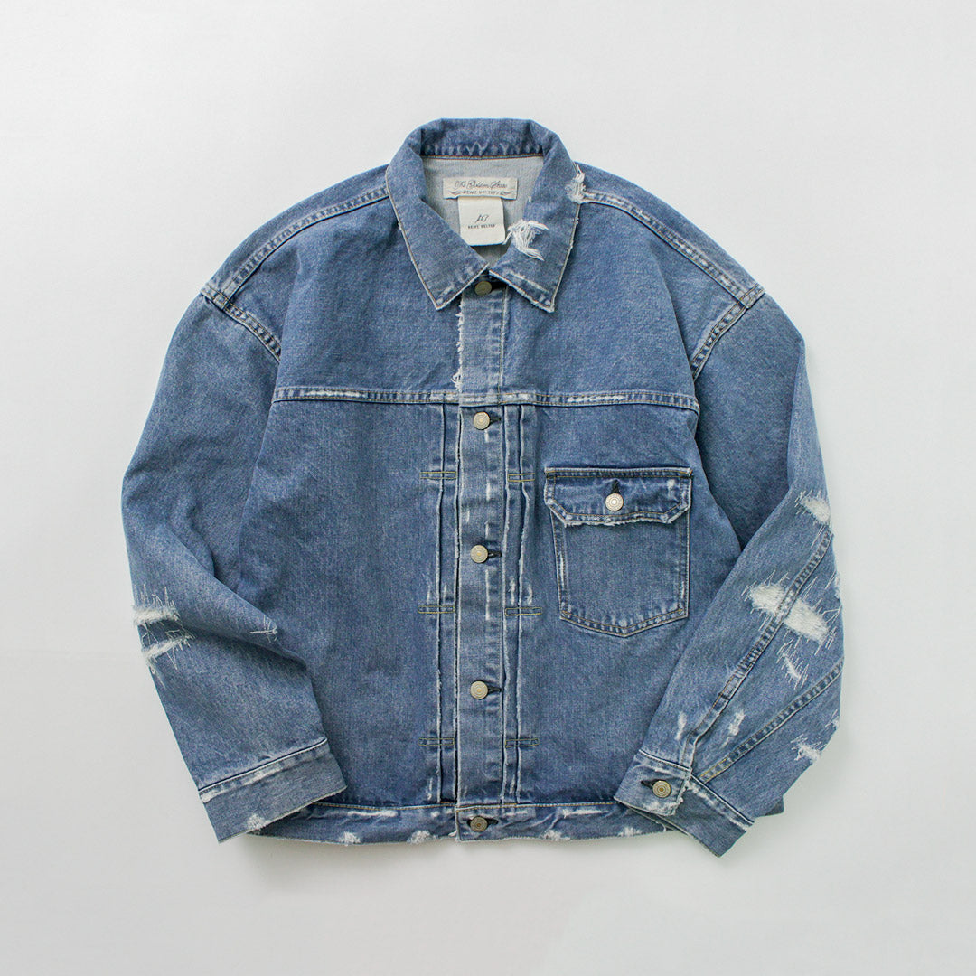 REMI RELIEF（レミレリーフ） 14OZ DENIM 1st JKT（リペア） / デニム